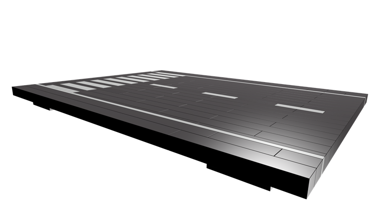 Moduverse Roadplate Alternate Pedestrian Crossing