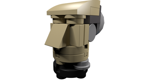 RoboCop head without visir