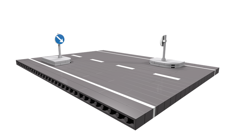 Moduverse Roadplate Alternate with narrowing